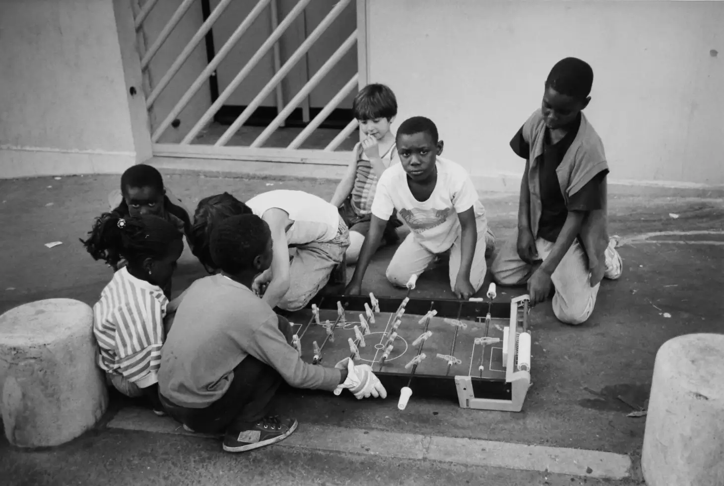 Table football, Menilmontant Paris 1992