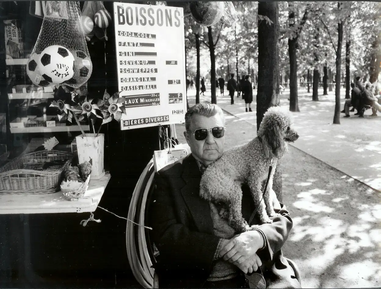 Georges and Zeze, Luxembourg Gardens, Paris 1997