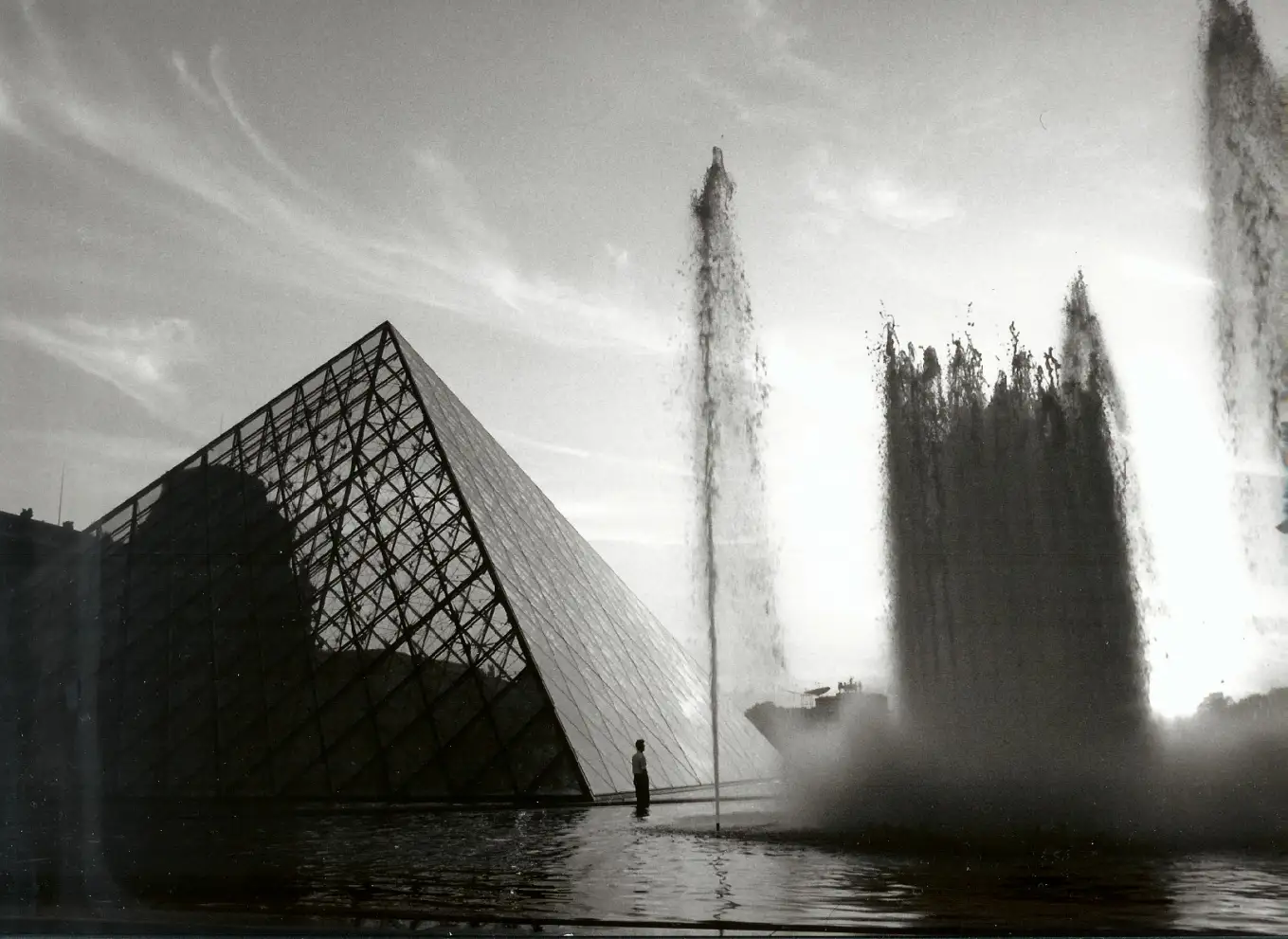 Pyramid Louvre, Paris 1989