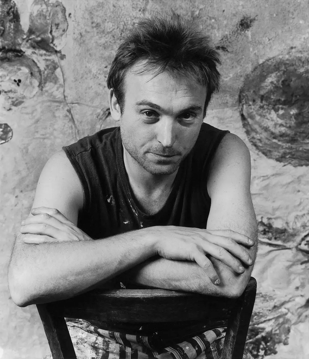 Miquel Barceló, artist, Paris 1994